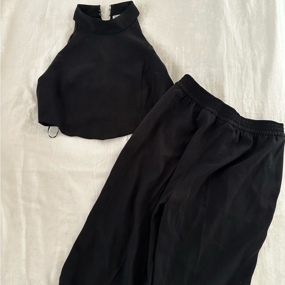 Black Zara 2 piece set